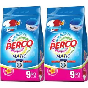 Perco Matik 9 kg Beyazlar ve Renkliler Toz Çamaşır Deterjanı