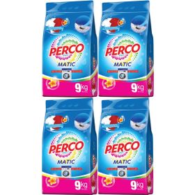 Perco Matik 9 kg Beyazlar ve Renkliler Toz Çamaşır Deterjanı
