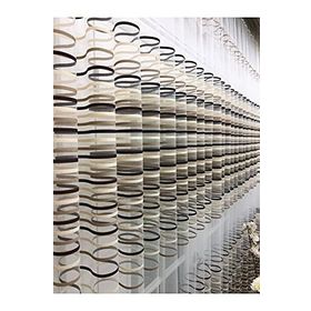 Perde Alemi Enine Çizgili Bantlı Spor Sık Pile 1-3 200x250 cm Tül Perde