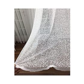 Perde Alemi Özel Örme Dokulu Sık Pile 1-3 550x250 cm Tül Perde