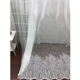 Perde Alemi Spor Desen Dantel Seyrek Pile 1-2 500x260 cm Tül Perde