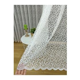 Perde Alemi Spor Desen Fransız Dantel Normal Pile 1-2.5 300x260 cm Tül Perde