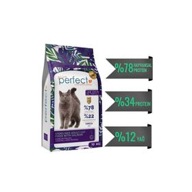 Perfect Kısırlaştırılmış Az Tahıllı Somonlu 10 kg Kuru Kedi Maması