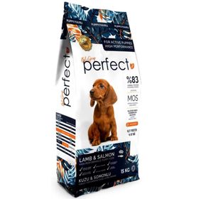 Perfect Premium Kuzu Etli ve Somonlu Yavru 15 kg Köpek Maması