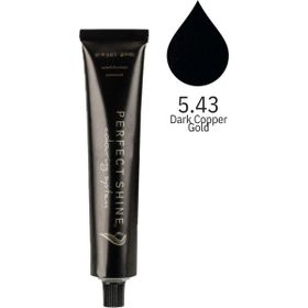 Perfect Shine Permanent Profesyonel 100 ml 5.43 Koyu Bakır Kahve Saç Boyası