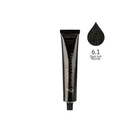 Perfect Shine Permanent Profesyonel 100 ml 6.1 Yoğun Koyu Küllü Kumral Saç Boyası