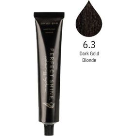 Perfect Shine Permanent Profesyonel 100 ml 6.3 Altın Yansımalı Koyu Kumral Saç Boyası