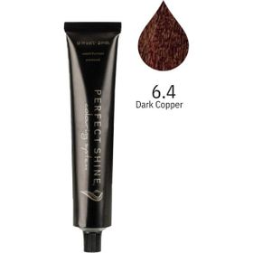 Perfect Shine Permanent Profesyonel 100 ml 6.4 Koyu Kızıl Bakır Saç Boyası