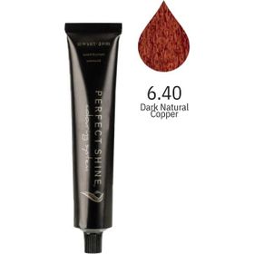 Perfect Shine Permanent Profesyonel 100 ml 6.40 Koyu Doğal Bakır Kahve Saç Boyası