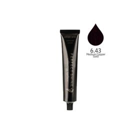 Perfect Shine Permanent Profesyonel 100 ml 6.43 Bronz Bakır Kahve Saç Boyası