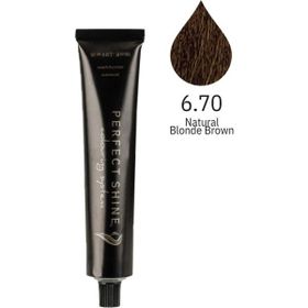 Perfect Shine Permanent Profesyonel 100 ml 6.70 Doğal Koyu Kumral Saç Boyası