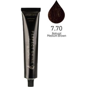 Perfect Shine Permanent Profesyonel 100 ml 7.70 Doğal Orta Kumral Saç Boyası