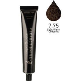 Perfect Shine Permanent Profesyonel 100 ml 7.75 Açık Sıcak Kestane Saç Boyası