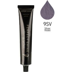 Perfect Shine Permanent Profesyonel 100 ml 9SV Gümüş Viyole Kumral Saç Boyası
