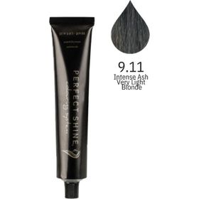 Perfect Shine Permanent Profesyonel 9.11 Yoğun Gri Sarı 100 ml Saç Boyası
