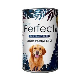 Perfect Sığır Parça Etli 400 gr Yetişkin Köpek Konserve Maması