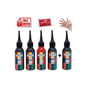 Perfection 5x100 ml Brother BTD60BK BT5000CMY Uyumlu Mürekkep Seti