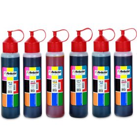 Perfection 6 Renk Yazıcılar İçin 6x500 gr İstediğiniz Model Kartuş Ve Yazıcı İçin Mürekkep Seti