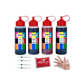 Perfection Canon HP Epson Brother Üniversal 4x500 ml Kartuş ve Tanklı Yazıcı Mürekkebi