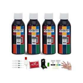 Perfection Canon MP490 - MP495 Yazıcı Uyumlu 4x100 ml Kartuş Dolum Seti