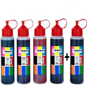 Perfection Epson Ecotank L3150 L3160 L5190 Yazıcı Uyumlu 5x100 ml Mürekkep Seti