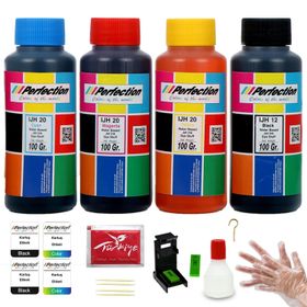 Perfection HP 301-901-302-304-305 4x100 ml Kartuş Uyumlu Dolum Seti