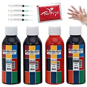Perfection HP 4x100 ml 652 651 650 305 47 Kartuş Uyumlu Dolum Seti
