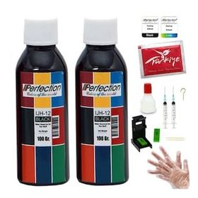 Perfection Hp 4x100 ml Deskjet 3836 3838 4535 Yazıcı Uyumlu Kartuş Dolum Seti