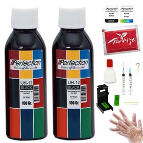 Perfection Hp 4x100 ml Deskjet 3836 3838 4535 Yazıcı Uyumlu Kartuş Dolum Seti