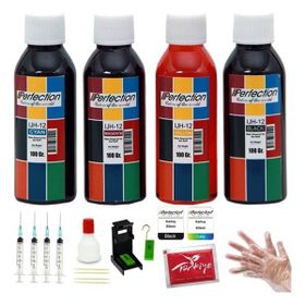 Perfection HP 4x100 ml xDeskjet Plus 4828 Yazıcı Uyumlu Mürekkep Seti