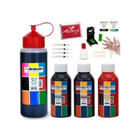 Perfection HP 500 ml 3x100 ml 652 Siyah Ve Renkli Kartuş Uyumlu Mürekkep Dolum Seti