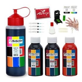 Perfection HP 500 ml 3x100 ml Deskjet 2546 2645 3510 3515 3545 4515 4645 Yazıcı Uyumlu Kartuş Mürekkep Dolum Seti