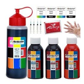 Perfection Hp 500 ml 3x100 ml Officejet G55xi Uyumlu Kartuş Dolum Seti