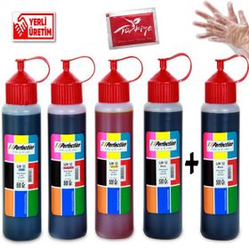 Perfection Hp 5x500 ml Deskjet C5280 D4260 D4360 Yazıcı Uyumlu Kartuş Dolum Seti
