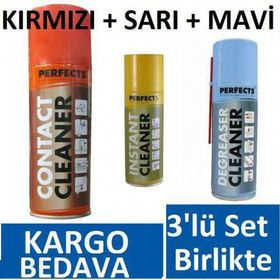 Perfects CA3935 Mavi Kapak Yağ Temizleme Sprey
