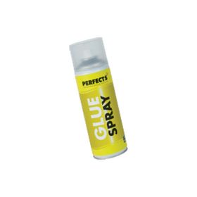 Perfects Glue Spray Asetat Hafif Kumaş Basılı Kağıt Vb. 400 ml Hızlı Yapıştırıcı Sprey