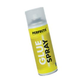 Perfects Glue Spray Asetat Hafif Kumaş Basılı Kağıt Vb. 400 ml Hızlı Yapıştırıcı Sprey