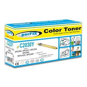 Perfix Afficio MPC2030 MPC2551 Sarı Toner