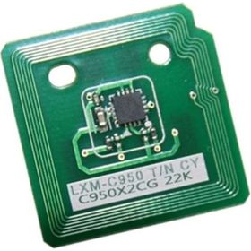 Perfix Lexmark C950 22K Mavi Chip