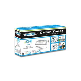 Perfix PF C746 C748 Mavi Toner