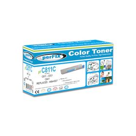 Perfix PF C811 C C831 C841 Mavi Toner