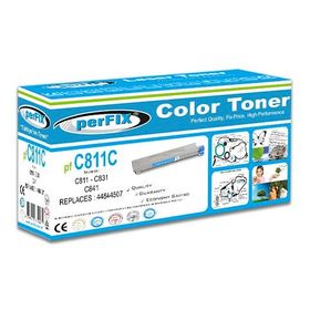 Perfix PF C811 C C831 C841 Mavi Toner