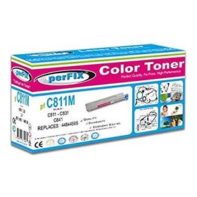 Perfix PF C811 M C831 C841 Kırmızı Toner