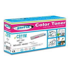 Perfix PF C811 M C831 C841 Kırmızı Toner