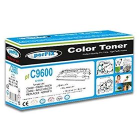 Perfix PF C9600 C9800 Mavi Toner