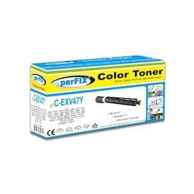 Perfix PF EXV-47 IR-C250I Sarı Muadil Toner