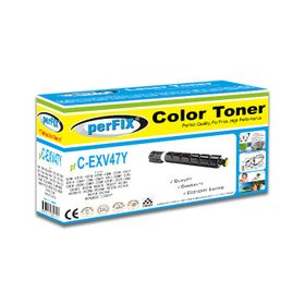 Perfix PF EXV-47 IR-C250I Sarı Muadil Toner