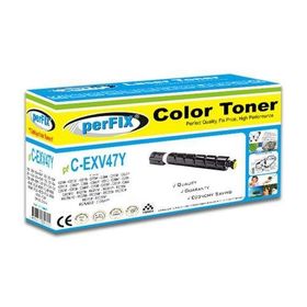 Perfix PF EXV-47 IR-C250I Sarı Muadil Toner