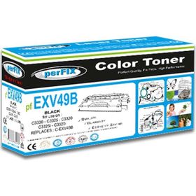 Perfix PF EXV-49 Siyah Toner