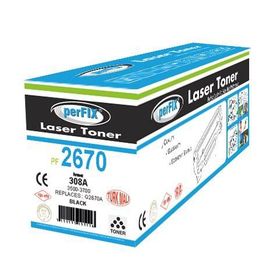 Perfix PF Q2670A 3500 3700 308A Siyah Toner